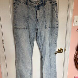 👖 Studio Blue Carpenter Jeans | Light Wash Straight Fit